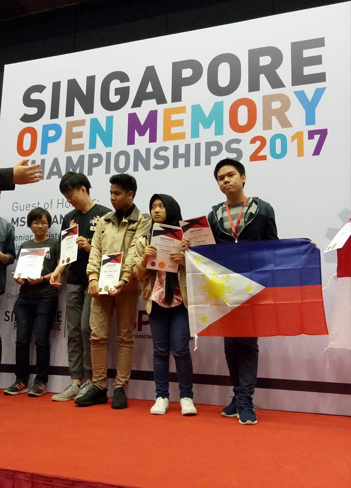 Singapore Open Memory Championship&nbsp;2017